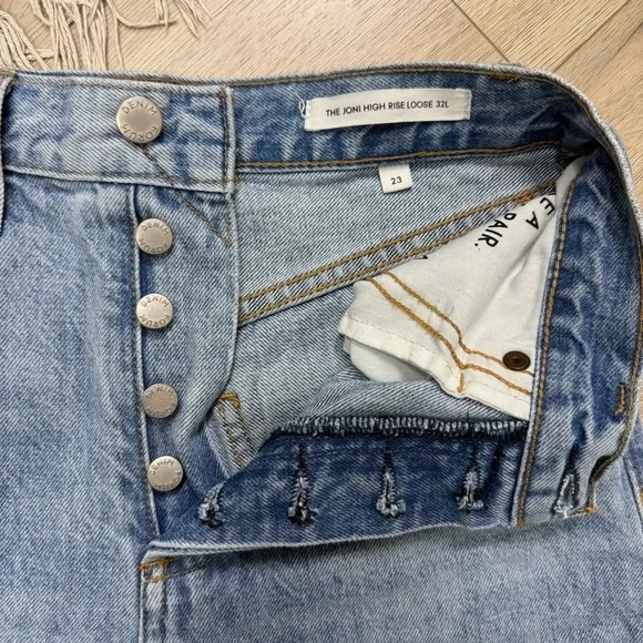 Denim Forum Joni High Rise Loose Jeans Size 23 Aritzia #81771 - Picture 5 of 11